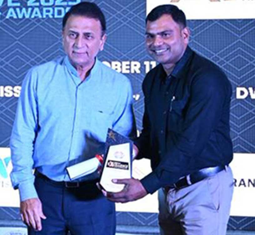 Awarded to Sunil Gavaskar